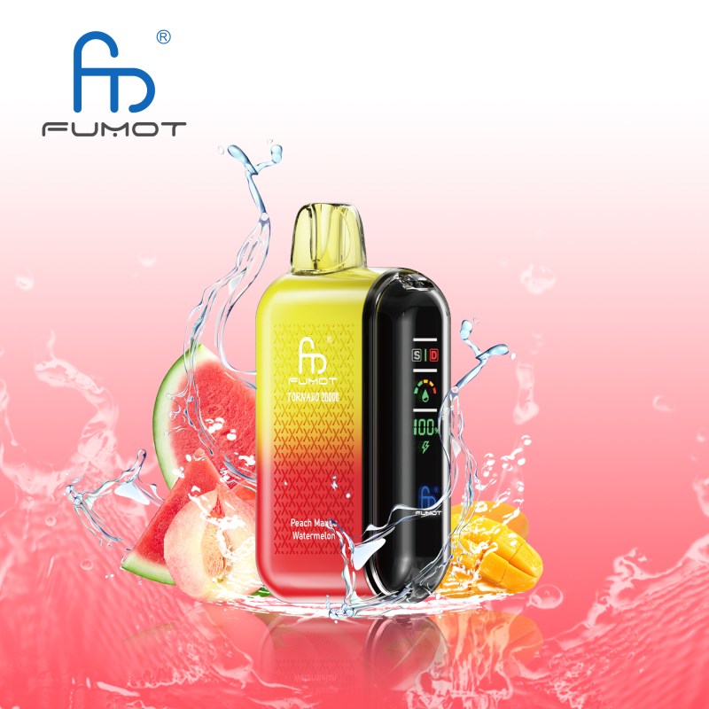 Fumot Tornado 20000 Puffs Disposable Vape 20K E-cigarettes - Vapepenkit Fumot Tornado 20000 Puffs Disposable Vape 20K E-cigarettes - Vapepenkit
