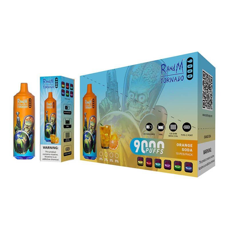 RandM Tornado 9000 Puffs Disposable Vape