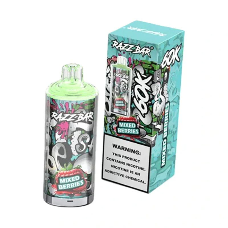 Razzbar Razz Bar 60000 Puffs Disposable Vape 60K E-cigarettes Vapepenkit