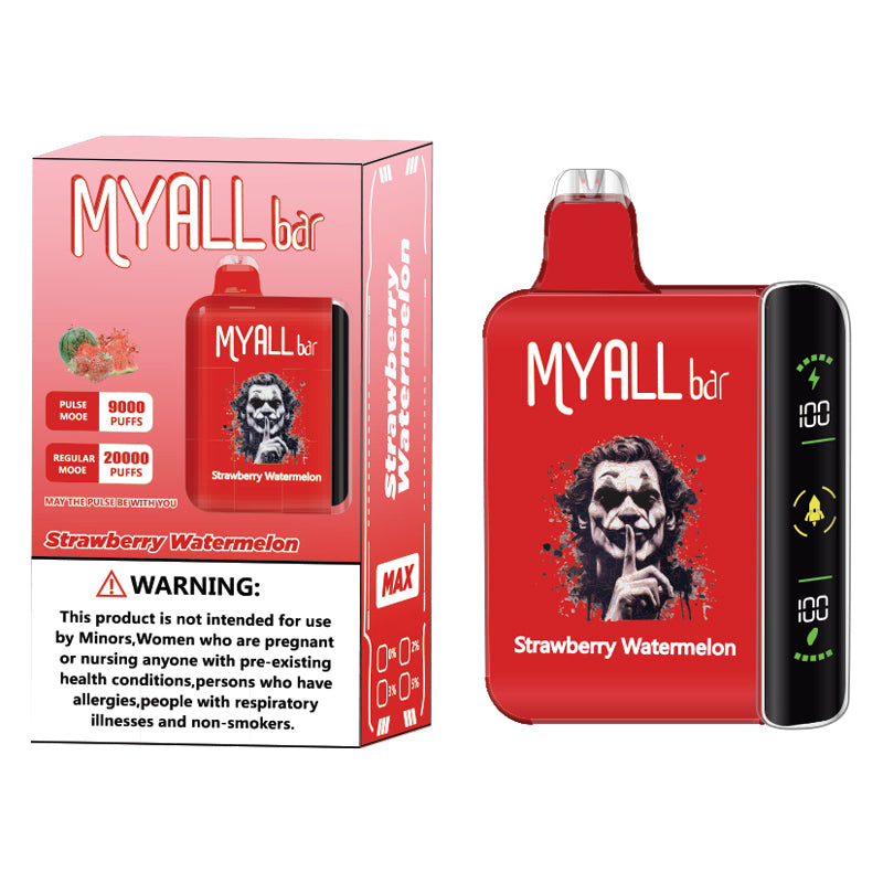 Strawberry Watermelon MYALL Bar 20000 Puffs Disposable Vape