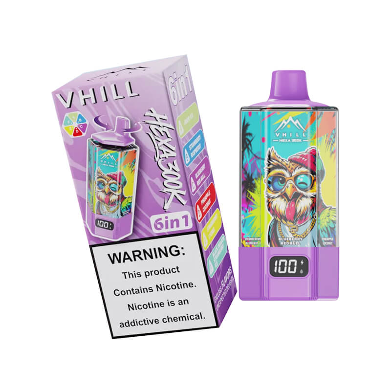 VHILL Hexa 300000 Puffs 6in1 Disposable Vape