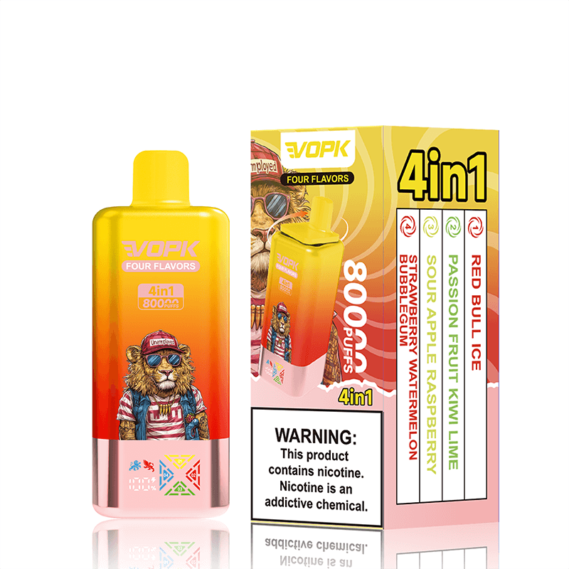 VOPK 80000 Puffs 4 Flavors Disposable Vape