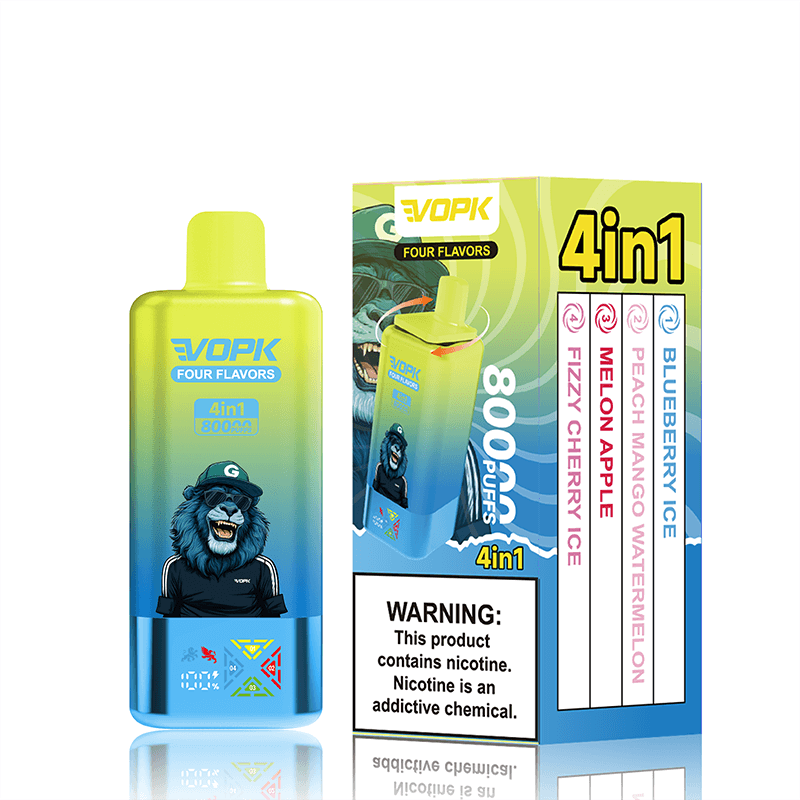 VOPK 80000 Puffs 4 Flavors Disposable Vape