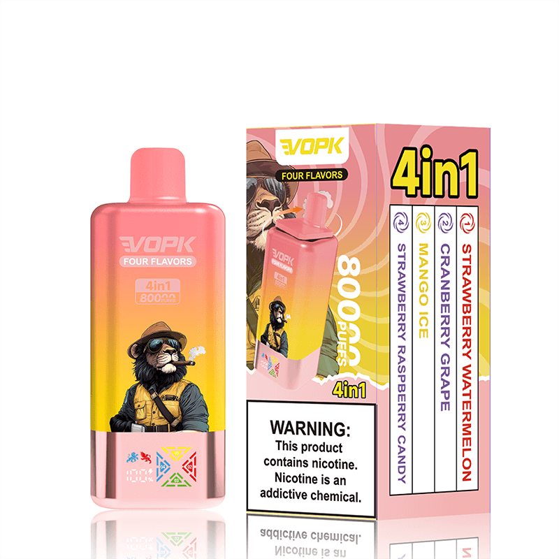 VOPK 80000 Puffs 4 Flavors Disposable Vape
