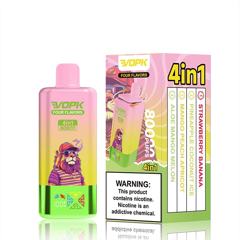 VOPK 80000 Puffs 4 Flavors Disposable Vape
