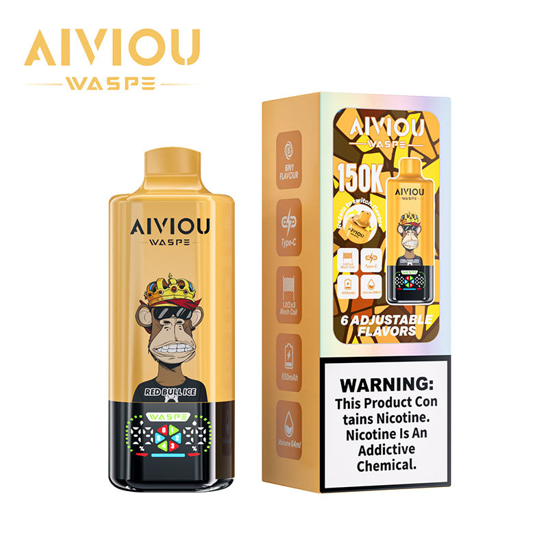 Waspe Aiviou 150000 Puffs 6 Flavors Disposable Vape