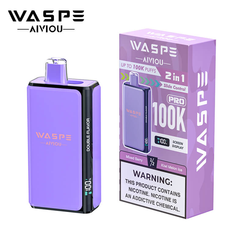 WASPE 100000 Puffs Pro Dual Flavor Disposable Vape