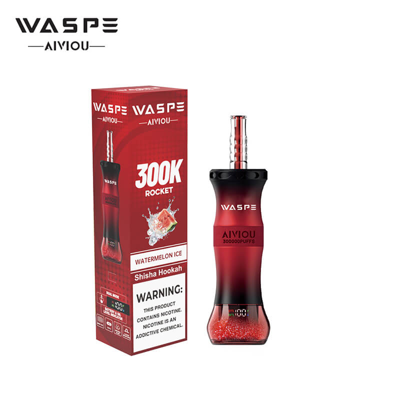 WASPE Shisha Hookah 300000 Puffs Disposable Vape