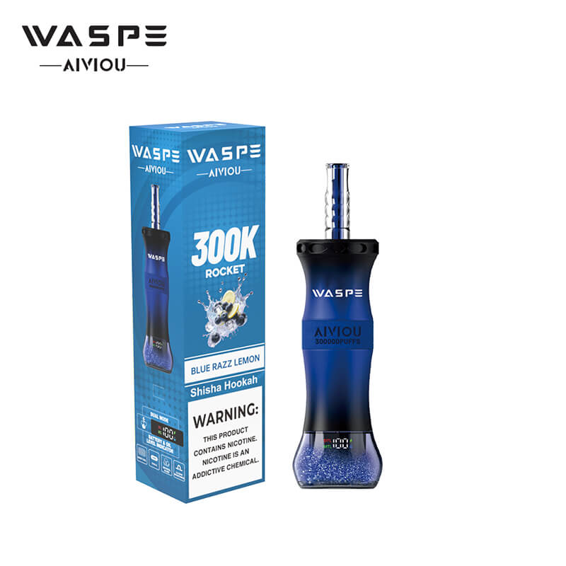 WASPE Shisha Hookah 300000 Puffs Disposable Vape