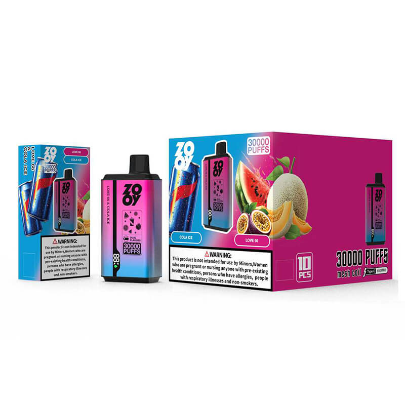 Zooy Twins 30000 Puffs Disposable Vape 30K E-cigarettes - Vapepenkit