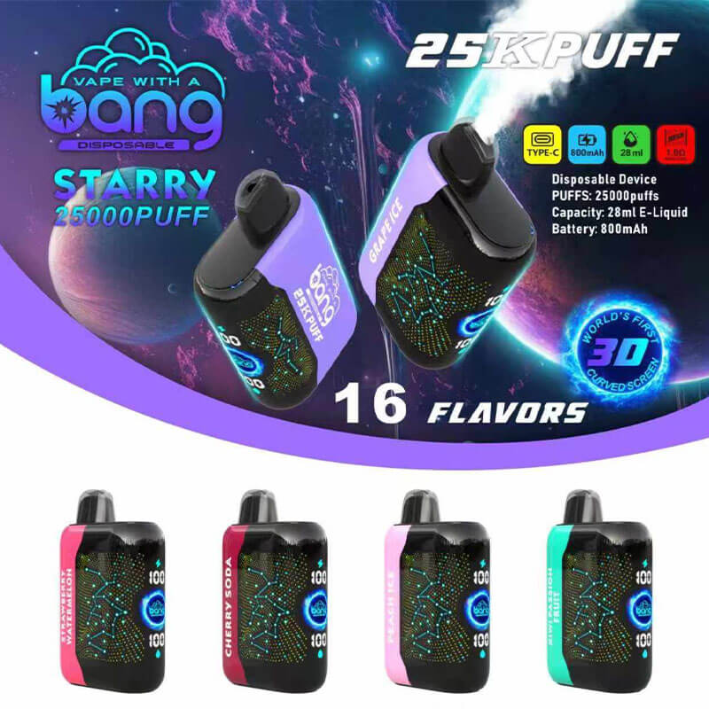 Bang Starry 25000 Puffs Disposable Vape