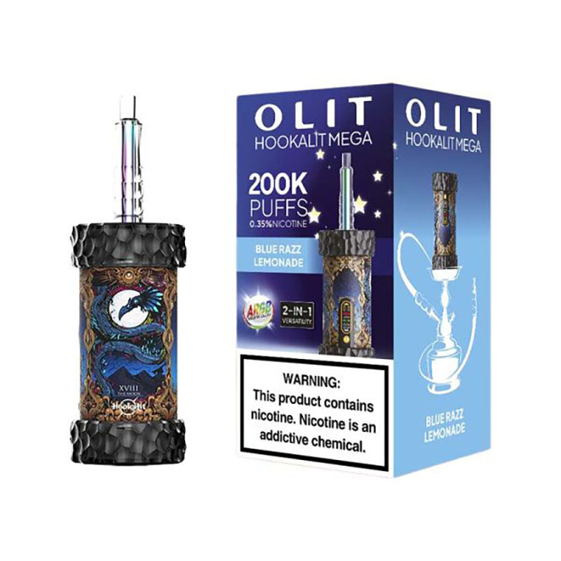 olit vape price Olit Hookalit Mega 200000 Puffs 200K Shisha DTL Disposable Vape
