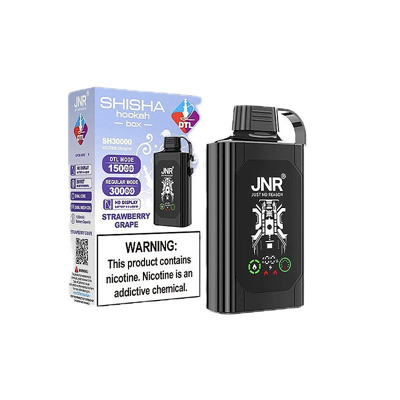 JNR Shisha Hookah Box 30000 Puffs Disposable Vape