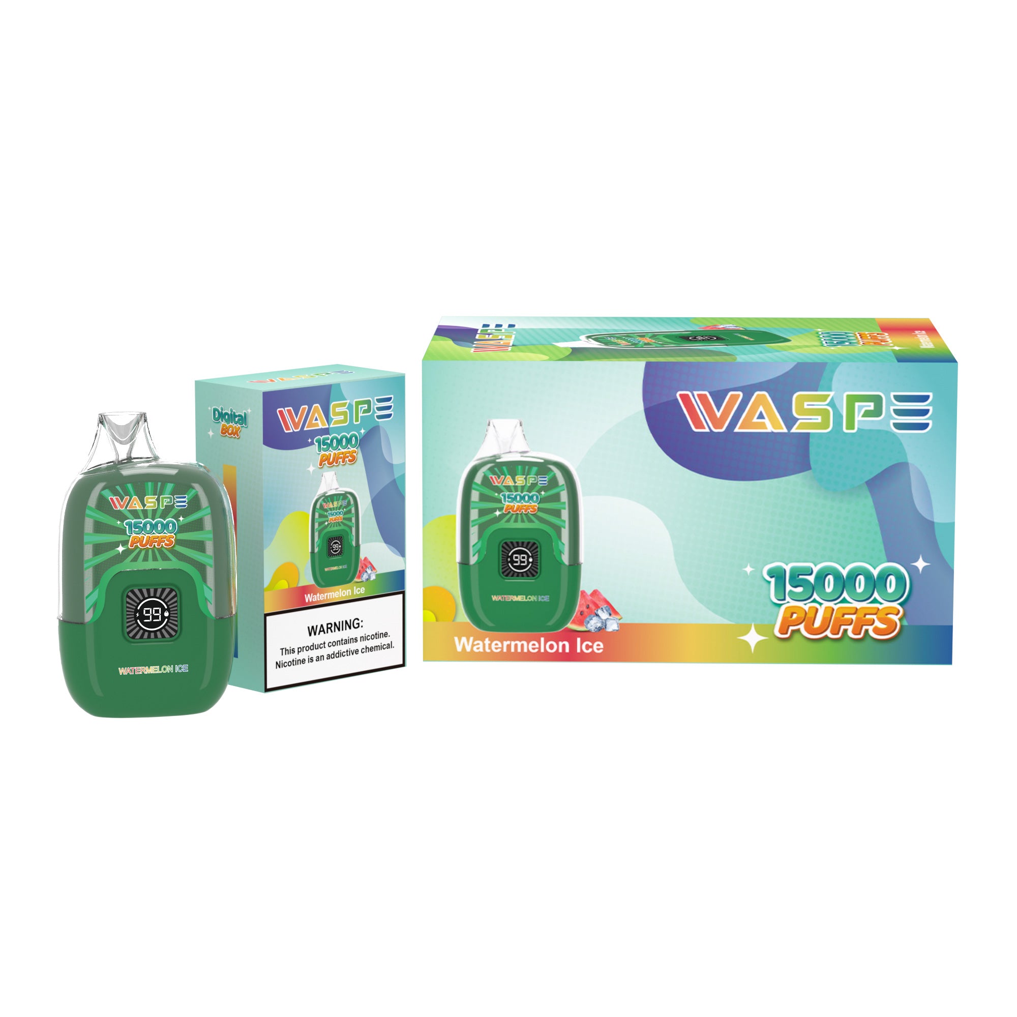 WASPE 15000 Puffs Digital Box Disposable Vape